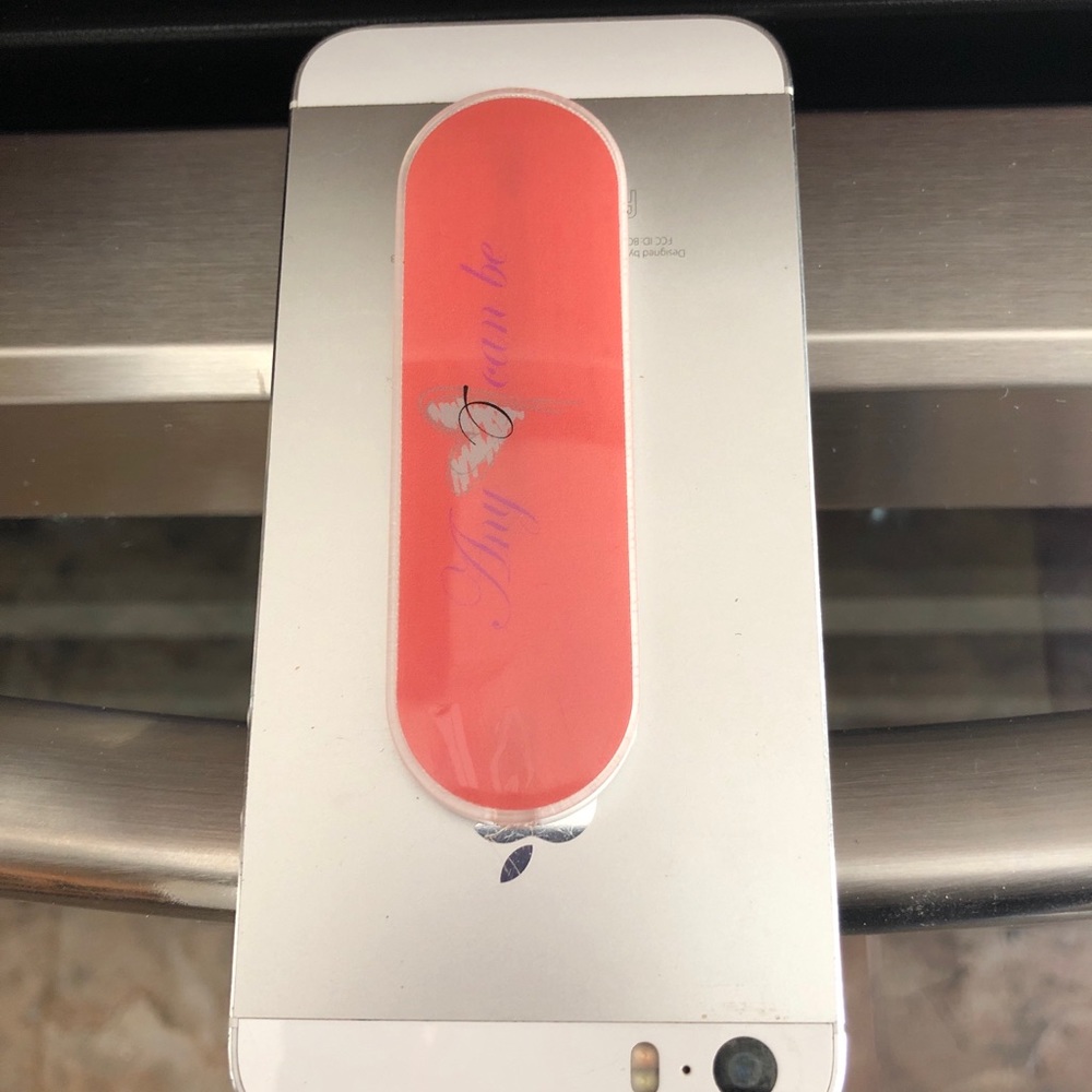 Cell phone fingergrip holder